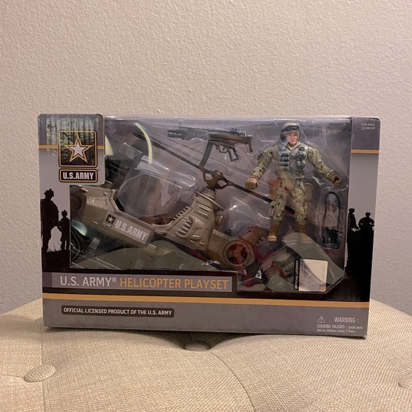 United States Army Helicopter Play Set - Picture 3 of 9